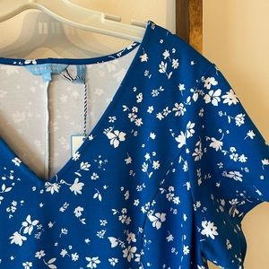 NWT! Draper James printed flower dress, xl